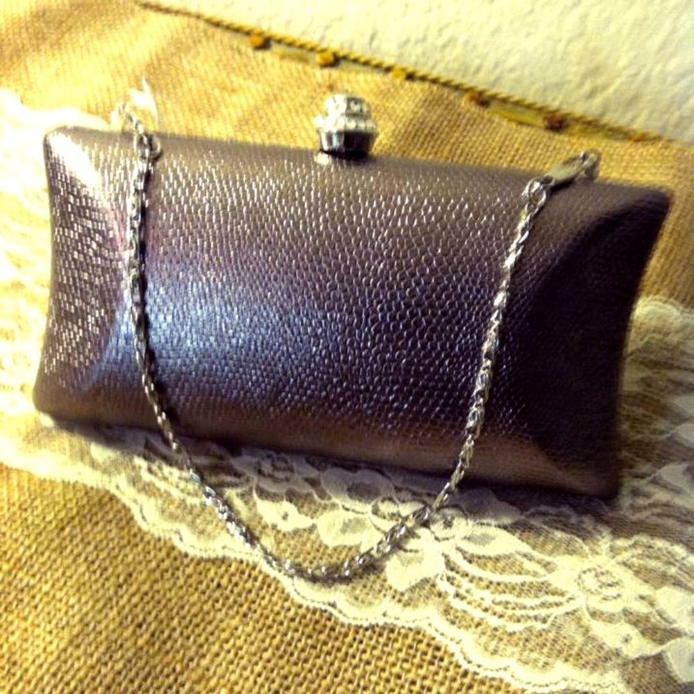 Light Mauve Colored Clutch